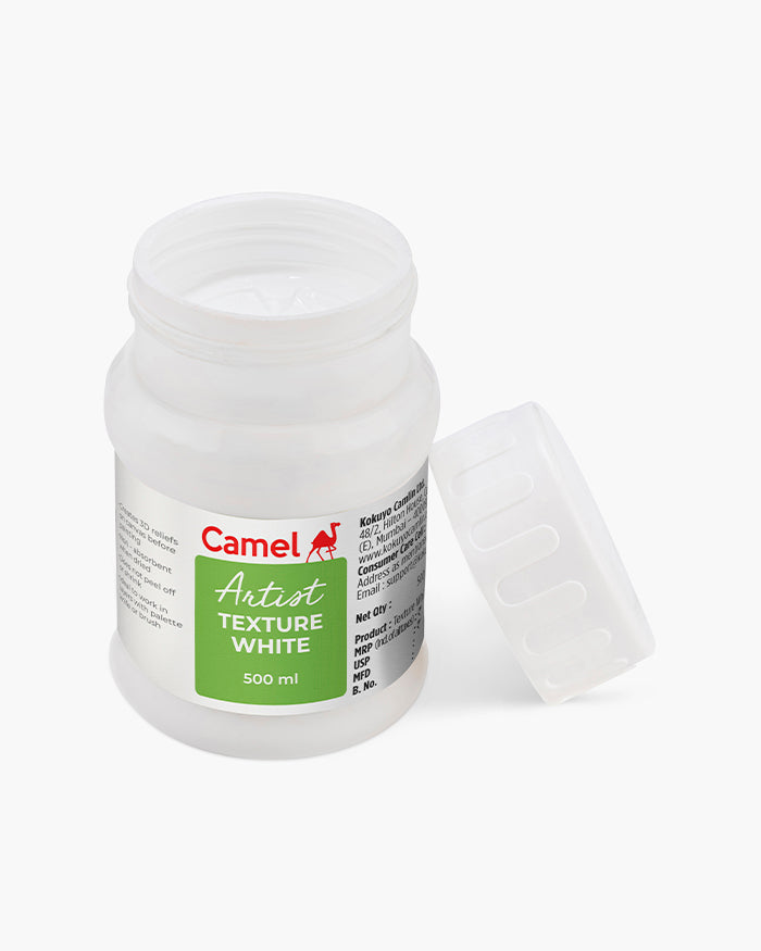 Camel Texture White Individual jar of 500 ml