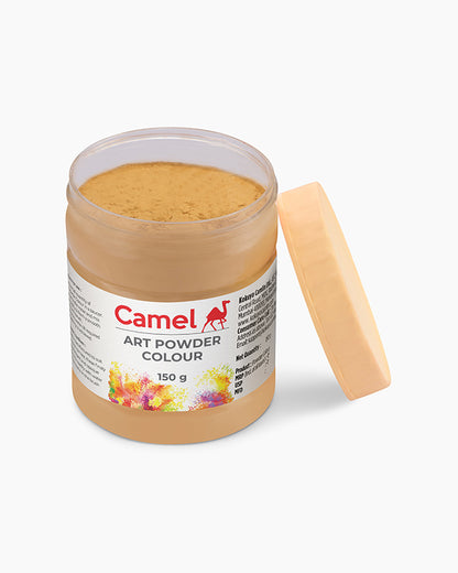 Camel Art Powders Individual jar of Raw Sienna in 275 ml