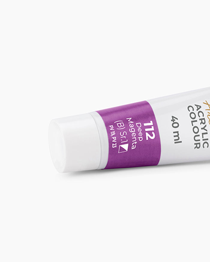 Camel Artist Acrylic Colours Individual tube of Deep Magenta-112