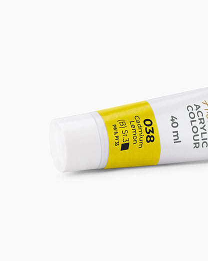 Camel Artist Acrylic Colours Individual tube of Cadmium Lemon- 038