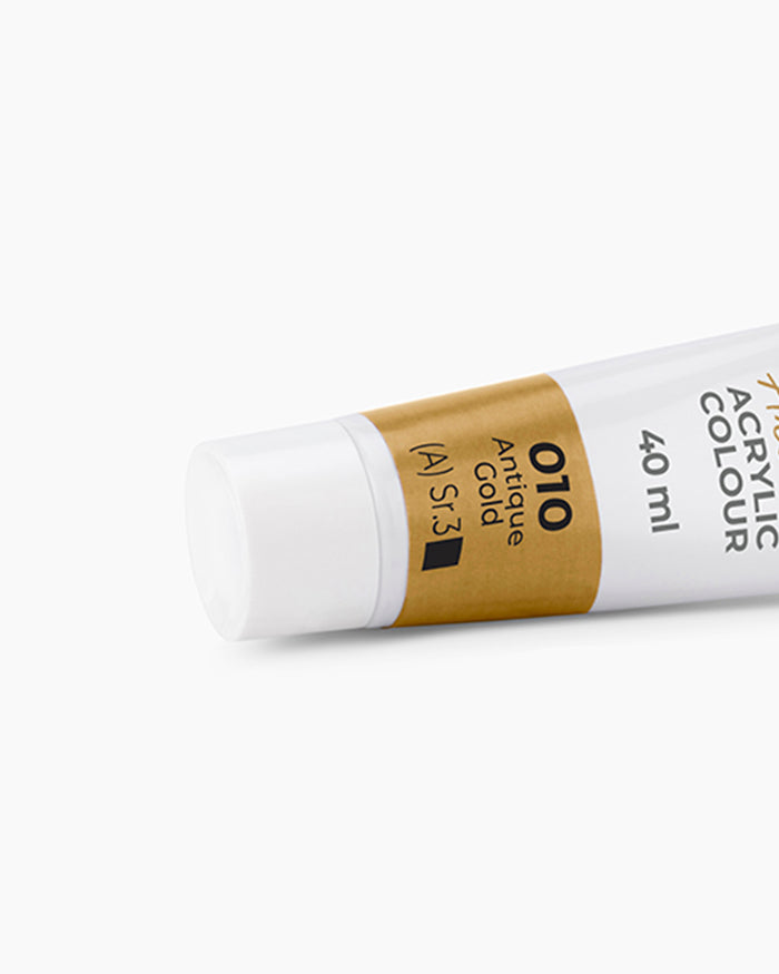 Camel Artist Acrylic Colours Individual tube of Antique Gold- 010