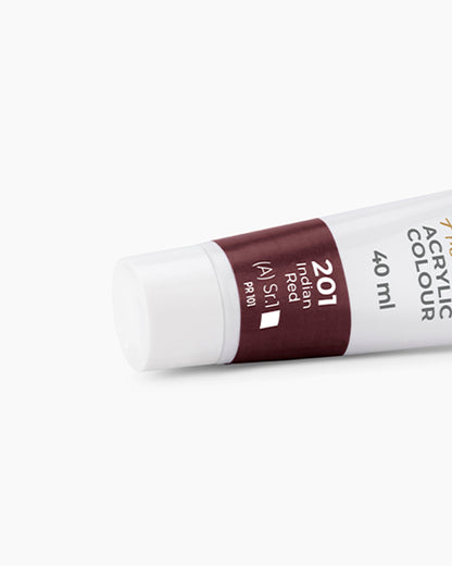 Camel Artist Acrylic Colours Individual tube of Indian Red- 201