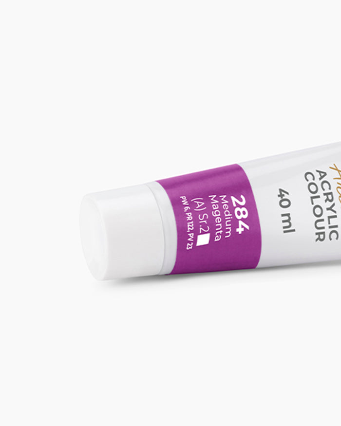 Camel Artist Acrylic Colours Individual tube of Medium Magenta-284