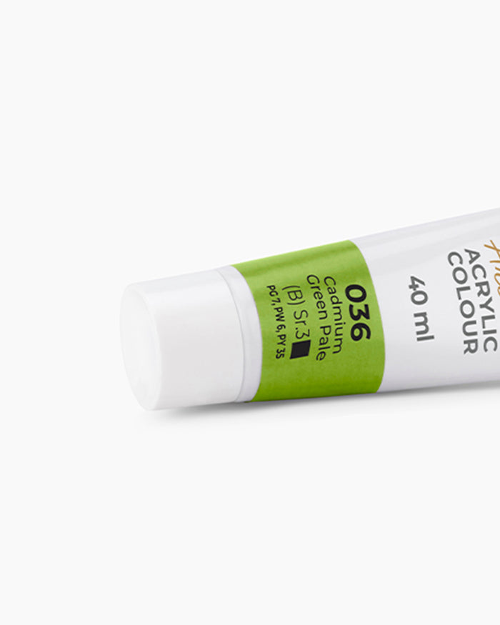 Camel Artist Acrylic Colours Individual tube of Cadmium Green Pale- 036