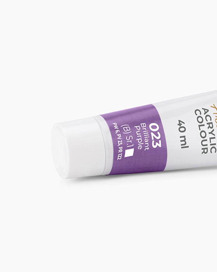 Camel Artist Acrylic Colours Individual tube of Brilliant Purple-023
