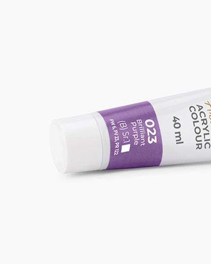 Camel Artist Acrylic Colours Individual tube of Brilliant Purple-023