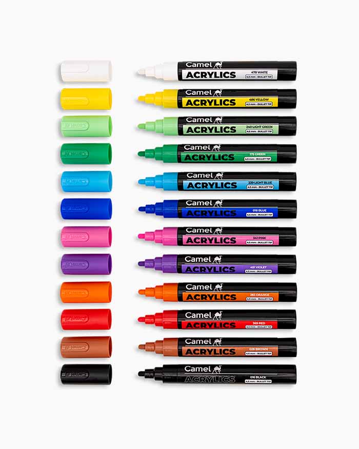 Camel Acrylic Markers Individual acrylic marker