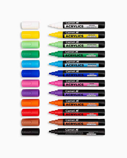 Camel Acrylic Markers Individual acrylic marker