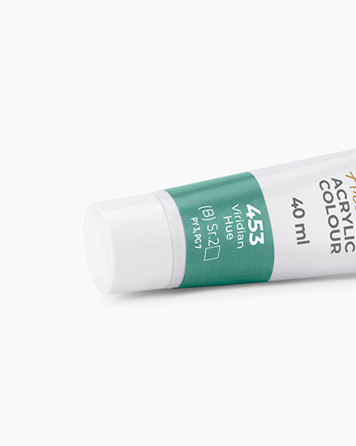 Camel Artist Acrylic Colours Individual tube of Viridian Hue-453