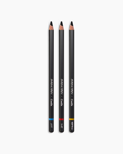 Camlin  Charcoal  Pencils  Assorted  pack  of  3  grades