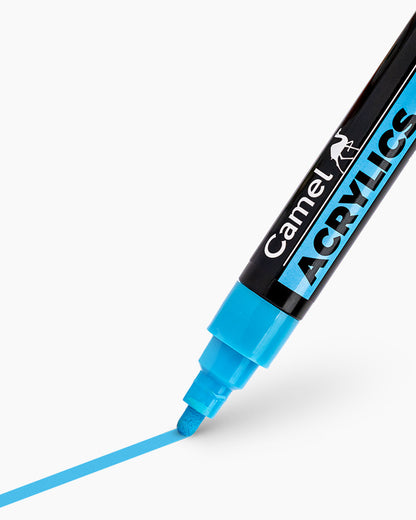 Camel  Acrylic  Markers  Assorted  pack  of  12  shades