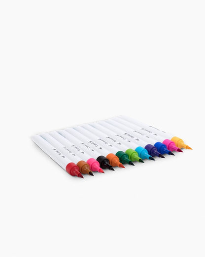 Camel  Brush  Pens  Assorted  pack  of  12  shades
