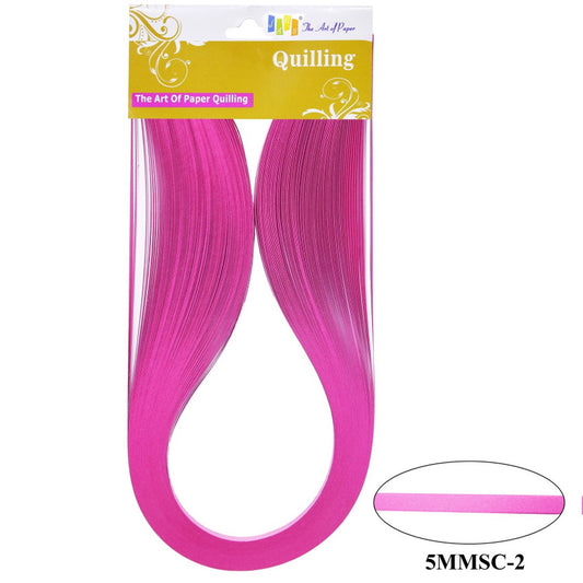Quilling Strip 5mm S/C 02 Rani Pink 5MMSC-02