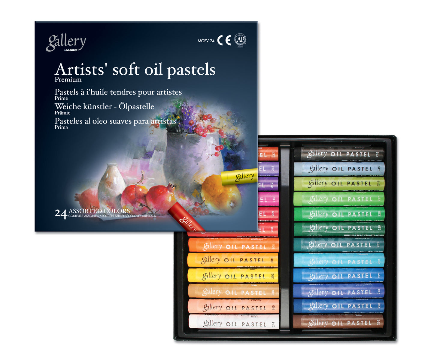 MUNGYO GALLERY SOFT OIL PASTELS SET