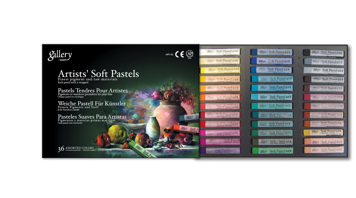 MUNGYO GALLERY SOFT PASTELS Assorted Colors SET