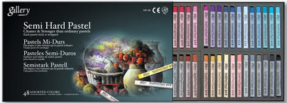 MUNGYO GALLERY SEMI HARD PASTEL SET of 48 colors