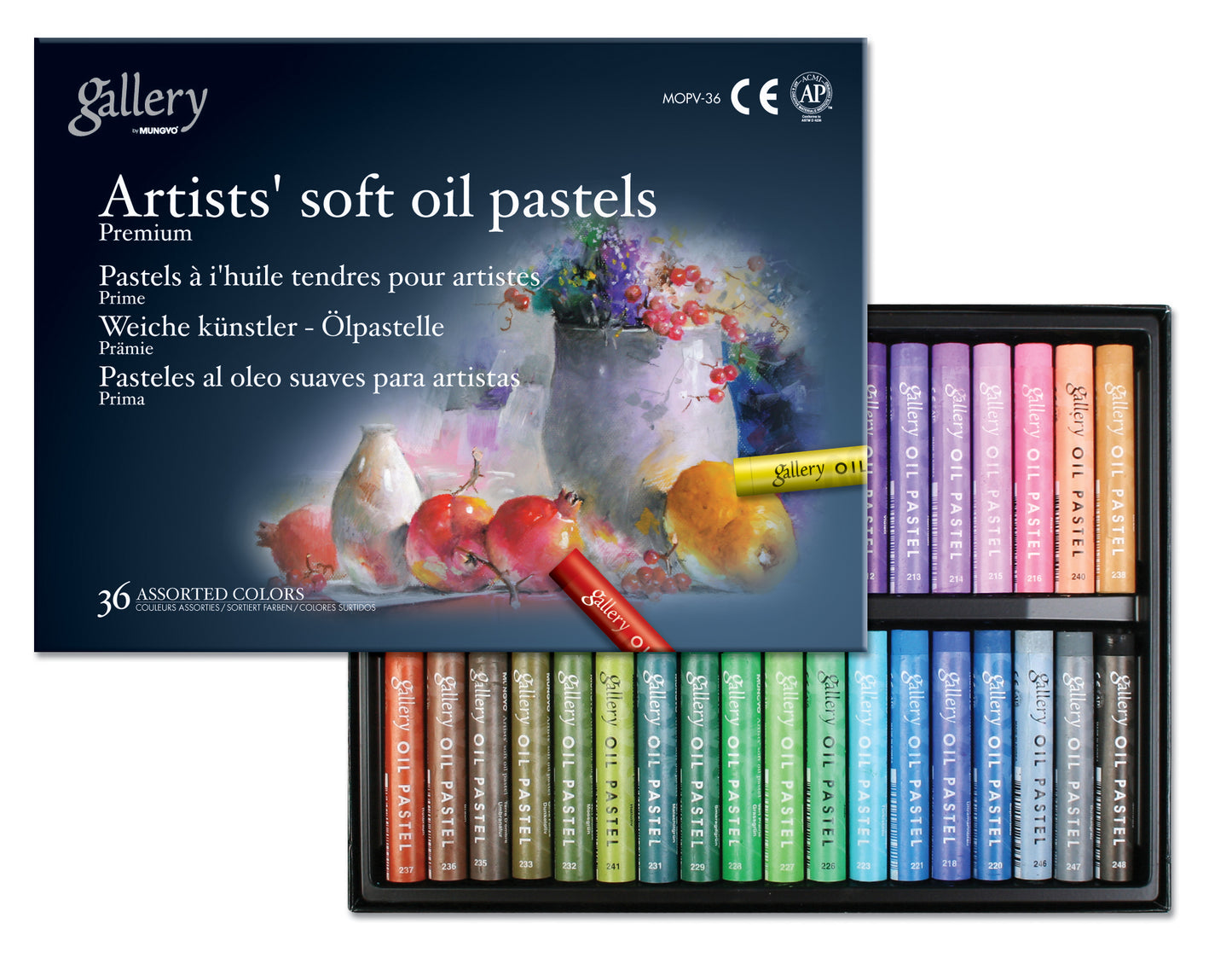 MUNGYO GALLERY SOFT OIL PASTELS SET