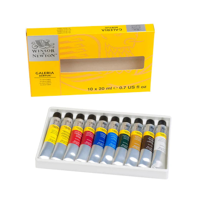Winsor & Newton Galeria Acrylic Set 10x20ml