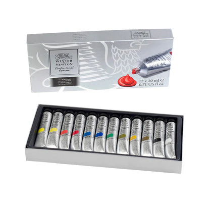 Winsor & Newton Professional Acrylic Set  12x20ml