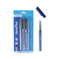 BRUSTRO AeroFlow Liquid Ink Rollerball Pens 0.5 Micro Tip (Vibrant Blue ink)