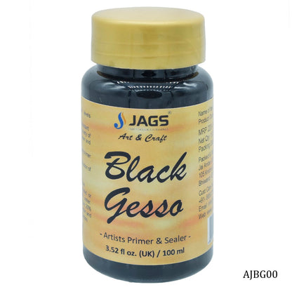 Artist Jags Gesso 100ml Black AJBG00