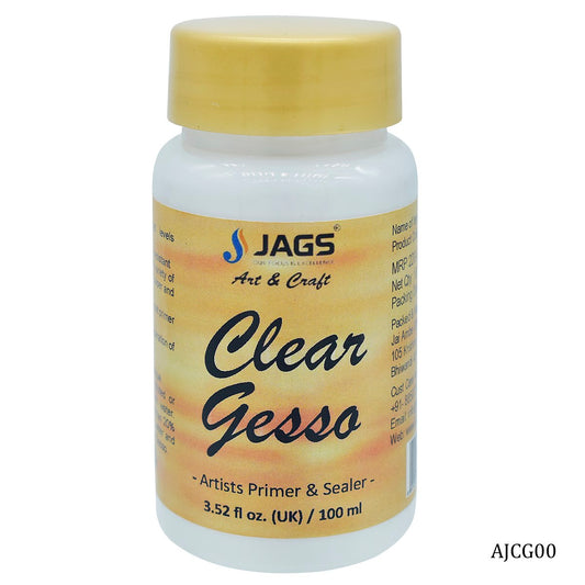 Artist Jags Gesso 100ml Clear AJCG00