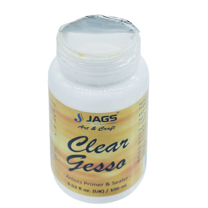 Artist Jags Gesso 100ml Clear AJCG00