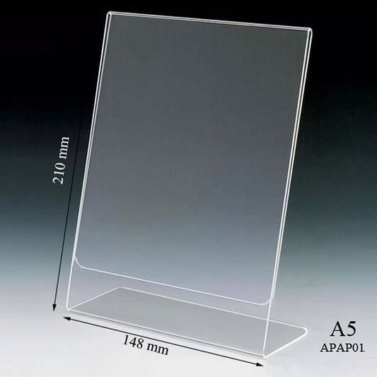 Acrylic Paper Stand 2mm L A5 Picture Holder 6X8.5 APAP01