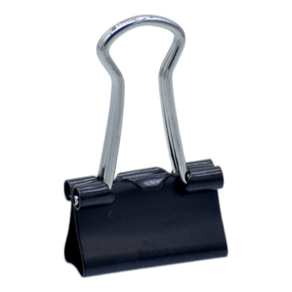 Binder Clips Black 15mm 12pcs Box