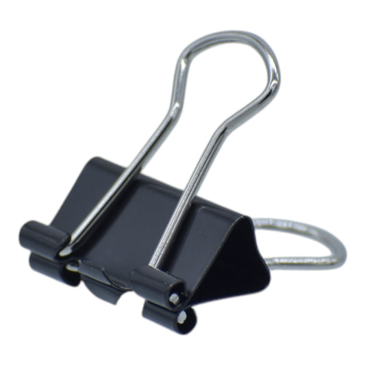 Binder Clips Black 19mm 12pcs Box