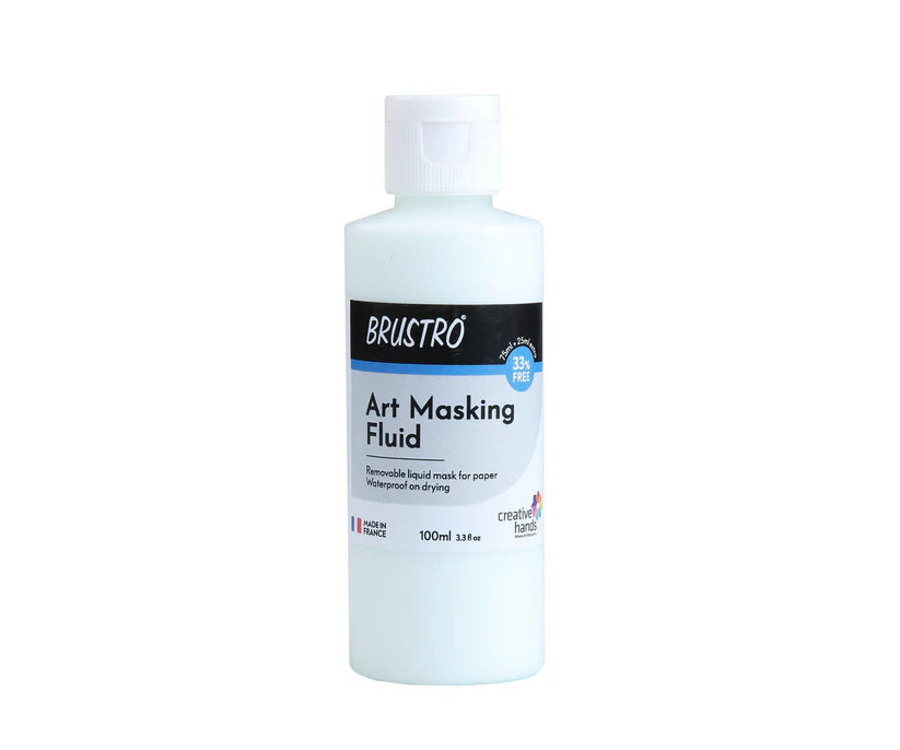 BRUSTRO Professional Art Masking Fluid | 100ml (75ml + 25ml)