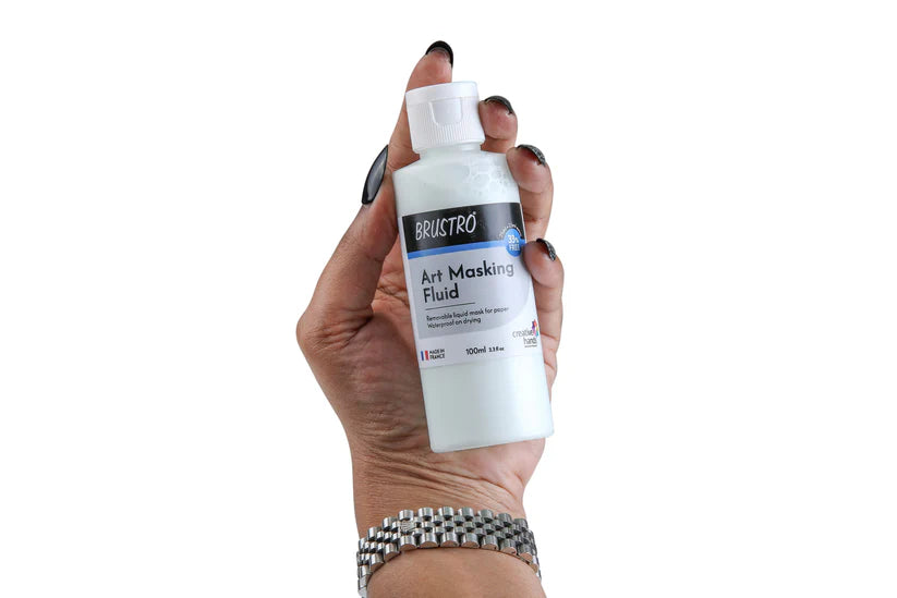 BRUSTRO Professional Art Masking Fluid | 100ml (75ml + 25ml)