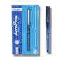 BRUSTRO AeroFlow Liquid Ink Rollerball Pens 0.5 Micro Tip (Vibrant Blue ink)