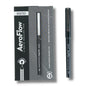 BRUSTRO AeroFlow Liquid Ink Rollerball Pens 0.5 Micro Tip (Classic Black ink)