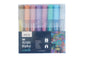 Brustro Acrylic (DIY) Marker Set of 8 (Metallic Shades)