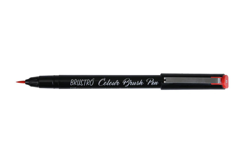 BRUSTRO Colour Brush Pens Set of 12