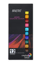 BRUSTRO Artists Gouache Colour Set of 12 Colours X 12ml Tubes