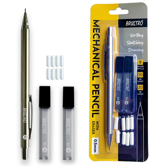 BRUSTRO Mechanical Pencil 0.5mm metal body
