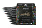 BRUSTRO Metallic Brush Marker Pens Set of 10 Metallic Shades