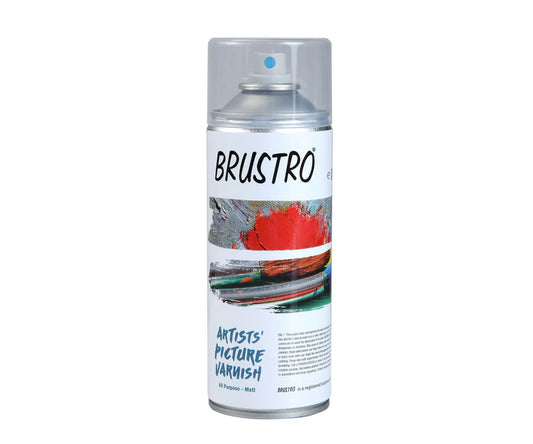 Brustro Artist's Picture Varnish Spray Can 400ml Matte Finish