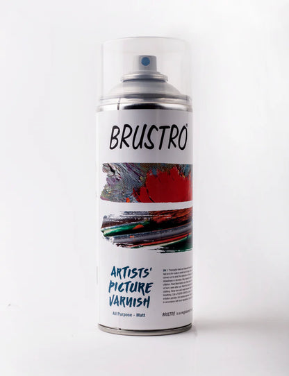 Brustro Artist's Picture Varnish Spray Can 400ml Matte Finish