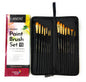 Brustro Studio Paint Brush Set of 15 (for Watercolor, Gouache, Acrylic and Oil Paint)