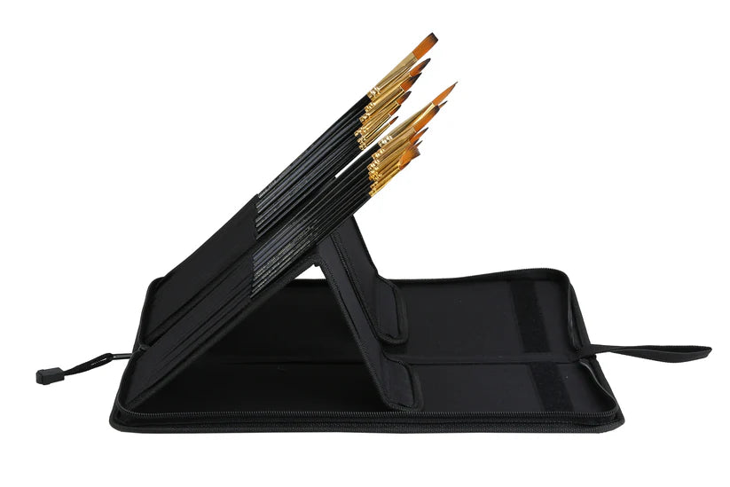 Brustro Studio Paint Brush Set of 15 (for Watercolor, Gouache, Acrylic and Oil Paint)
