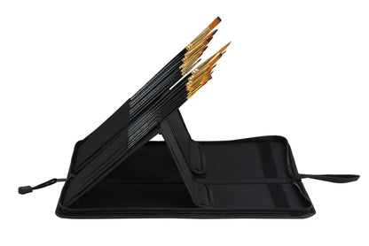 Brustro Studio Paint Brush Set of 15 (for Watercolor, Gouache, Acrylic and Oil Paint)