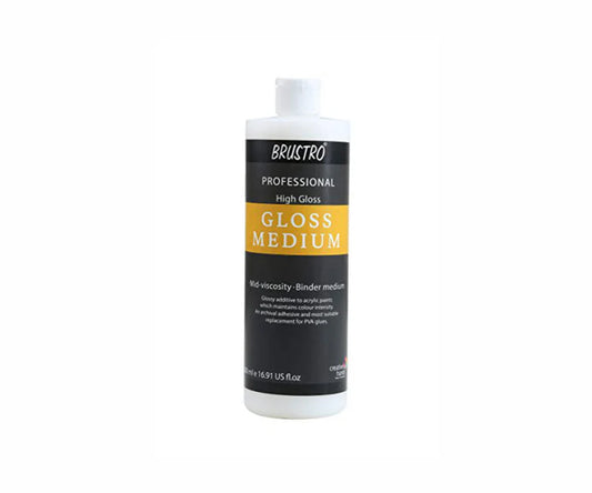 Brustro Artists' High Gloss Medium 500 ml