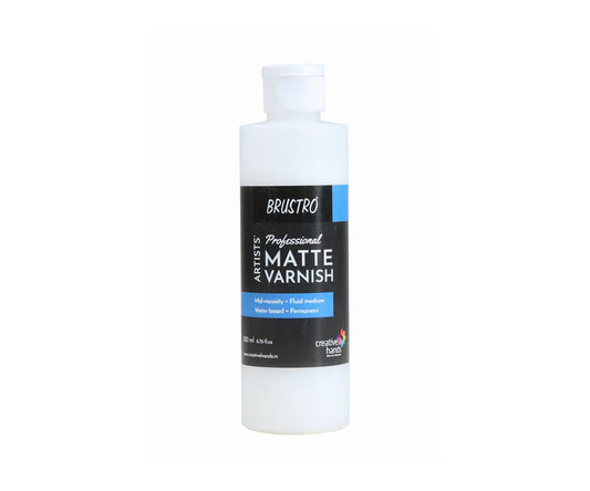 Brustro Artist's Professional Varnish 200ml Matte Finish