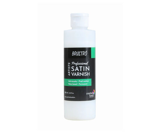 Brustro Artist's Professional Varnish 200ml Satin Finish