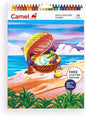 Camel  Wax  Crayons  Assorted  pack  of  26  shades,  Jumbo