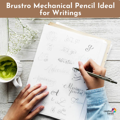 BRUSTRO Mechanical Pencil Set 0.7mm metal body