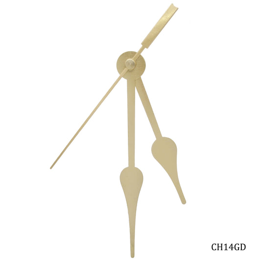 Clock Hands Set Big Gold 14G CH14GD